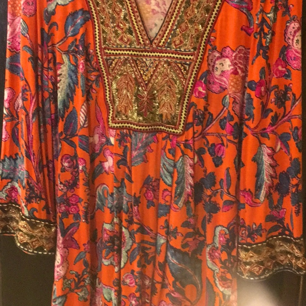 Soft Surroundings embellished tunic Small